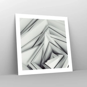 Affiche - Poster - Bourgeon d’angles vifs - 50x50 cm