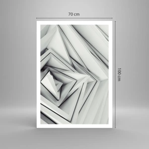 Affiche - Poster - Bourgeon d’angles vifs - 70x100 cm