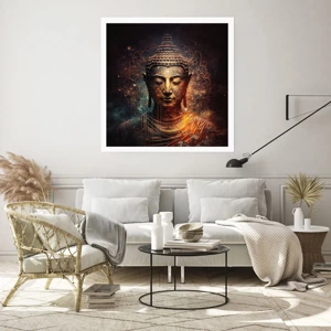 Affiche - Poster - Équilibre spirituel - 60x60 cm