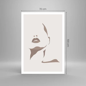 Affiche - Poster - Fait de lumière et d'ombre - 70x100 cm