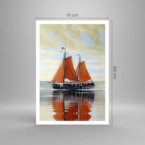 Affiche - Poster - He, navigue, marin - 70x100 cm