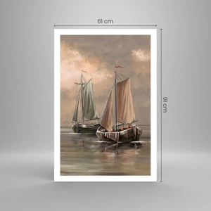 Affiche - Poster - Le retour des marins - 61x91 cm