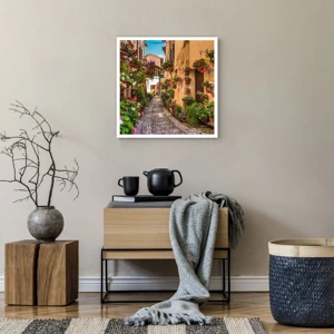 Affiche - Poster - Ruelle italienne - 50x50 cm