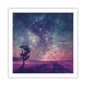 Affiche - Poster - Sous un ciel magique - 60x60 cm