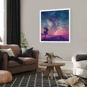 Affiche - Poster - Sous un ciel magique - 60x60 cm