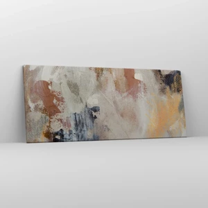 Impression sur toile - Image sur toile - Abstraction brumeuse - 120x50 cm