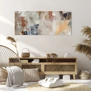 Impression sur toile - Image sur toile - Abstraction brumeuse - 120x50 cm