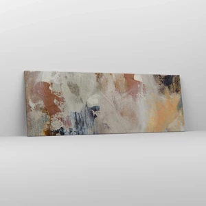 Impression sur toile - Image sur toile - Abstraction brumeuse - 140x50 cm