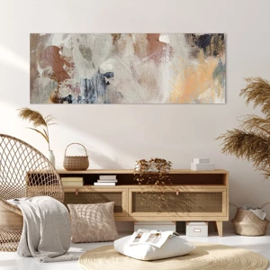 Impression sur toile - Image sur toile - Abstraction brumeuse - 140x50 cm