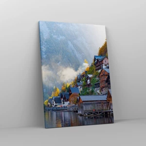 Impression sur toile - Image sur toile - Ambiance alpine - 50x70 cm