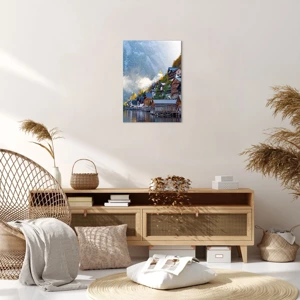 Impression sur toile - Image sur toile - Ambiance alpine - 50x70 cm