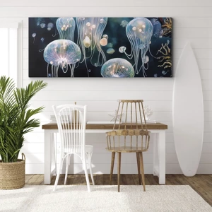 Impression sur toile - Image sur toile - Ballon sous-marin - 100x40 cm