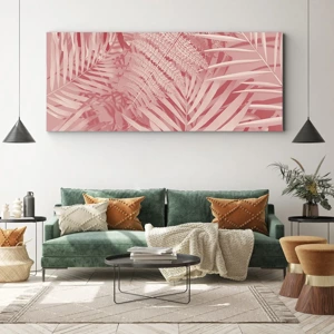 Impression sur toile - Image sur toile - Concept de rose - 140x50 cm