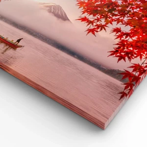 Impression sur toile - Image sur toile - Dans le climat japonais - 90x30 cm