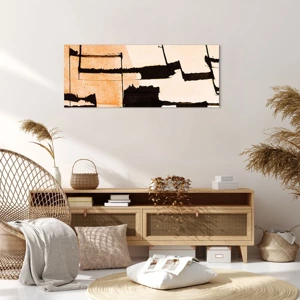 Impression sur toile - Image sur toile - De l’ordre malgré tout - 100x40 cm