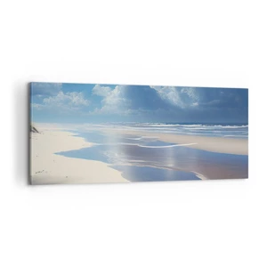 Impression sur toile - Image sur toile - Des vacances paradisiaques - 100x40 cm