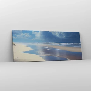 Impression sur toile - Image sur toile - Des vacances paradisiaques - 100x40 cm