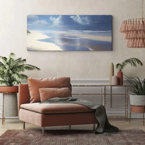 Impression sur toile - Image sur toile - Des vacances paradisiaques - 100x40 cm