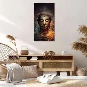 Impression sur toile - Image sur toile - Équilibre spirituel - 65x120 cm