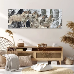 Impression sur toile - Image sur toile - Famille et amis - 140x50 cm