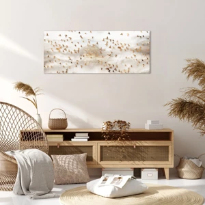 Impression sur toile - Image sur toile - Il est l'heure… - 100x40 cm