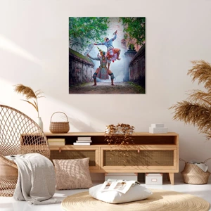 Impression sur toile - Image sur toile - La danse est d'une beauté dévastatrice - 70x70 cm