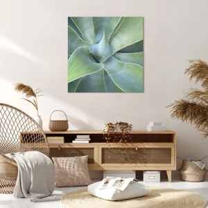 Impression sur toile - Image sur toile - La naissance de la verdure - 70x70 cm