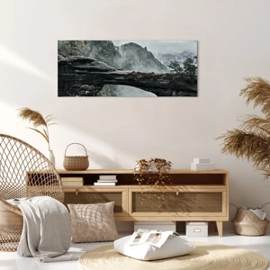 Impression sur toile - Image sur toile - L'aventure est sur le point de commencer - 100x40 cm