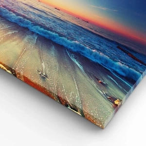 Impression sur toile - Image sur toile - Mais quel horizon ? - 120x50 cm