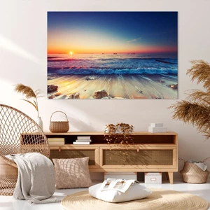 Impression sur toile - Image sur toile - Mais quel horizon ? - 120x80 cm