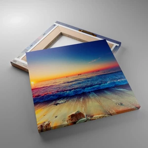 Impression sur toile - Image sur toile - Mais quel horizon ? - 30x30 cm