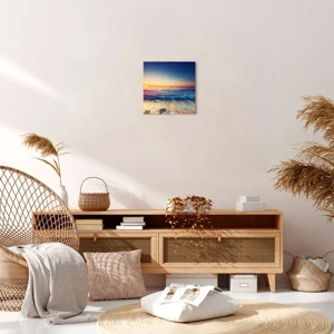 Impression sur toile - Image sur toile - Mais quel horizon ? - 30x30 cm