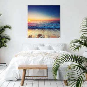 Impression sur toile - Image sur toile - Mais quel horizon ? - 30x30 cm