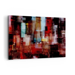 Impression sur toile - Image sur toile - Mélange de confusions - 120x80 cm