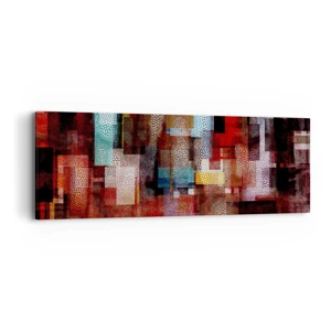 Impression sur toile - Image sur toile - Mélange de confusions - 90x30 cm