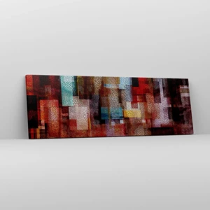 Impression sur toile - Image sur toile - Mélange de confusions - 90x30 cm