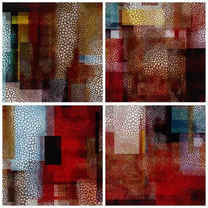 Impression sur toile - Image sur toile - Mélange de confusions - 90x30 cm