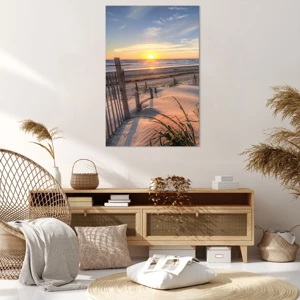 Impression sur toile - Image sur toile - Ombre et brillance du vent - 80x120 cm