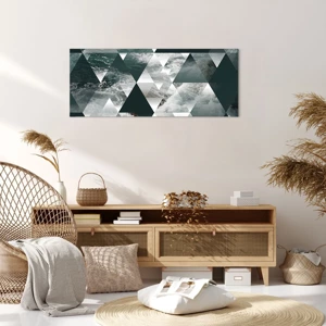 Impression sur toile - Image sur toile - Point de vue de cristal - 100x40 cm