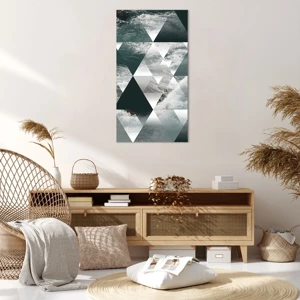 Impression sur toile - Image sur toile - Point de vue de cristal - 65x120 cm