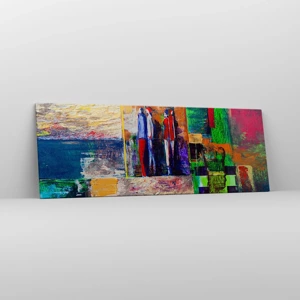 Impression sur toile - Image sur toile - Relations et émotions - 140x50 cm