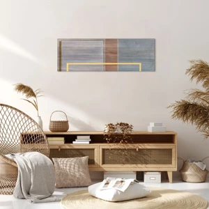 Impression sur toile - Image sur toile - Simple et calme - 90x30 cm