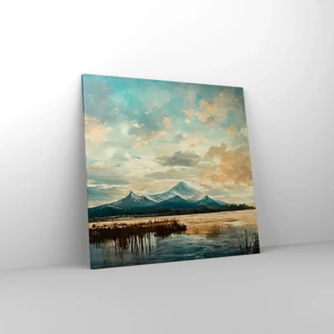 Impression sur toile - Image sur toile - Sous la protection du ciel - 70x70 cm