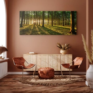 Impression sur toile - Image sur toile - Toutes les photographies de printemps - 100x40 cm