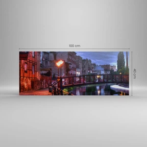 Impression sur toile - Image sur toile - Tu n'as pas connu ce Bydgoszcz - 100x40 cm