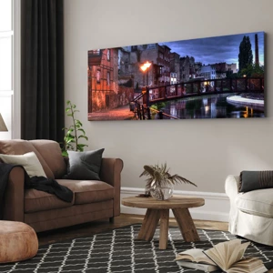 Impression sur toile - Image sur toile - Tu n'as pas connu ce Bydgoszcz - 100x40 cm