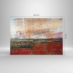 Impression sur verre - Image sur verre - C'est peut-être la mer - 100x70 cm