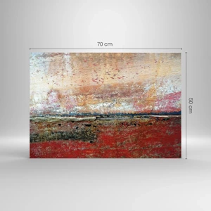 Impression sur verre - Image sur verre - C'est peut-être la mer - 70x50 cm