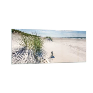 Impression sur verre - Image sur verre - La plus belle? La Baltique - 100x40 cm