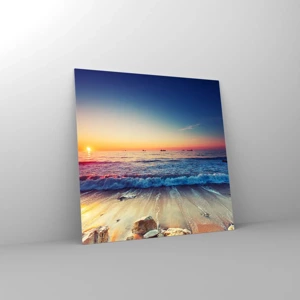 Impression sur verre - Image sur verre - Mais quel horizon ? - 30x30 cm